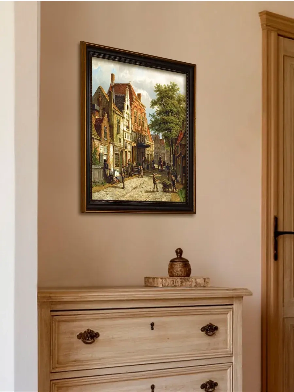 Картина серии "Голландия" настенная для интерьера 46*46 см