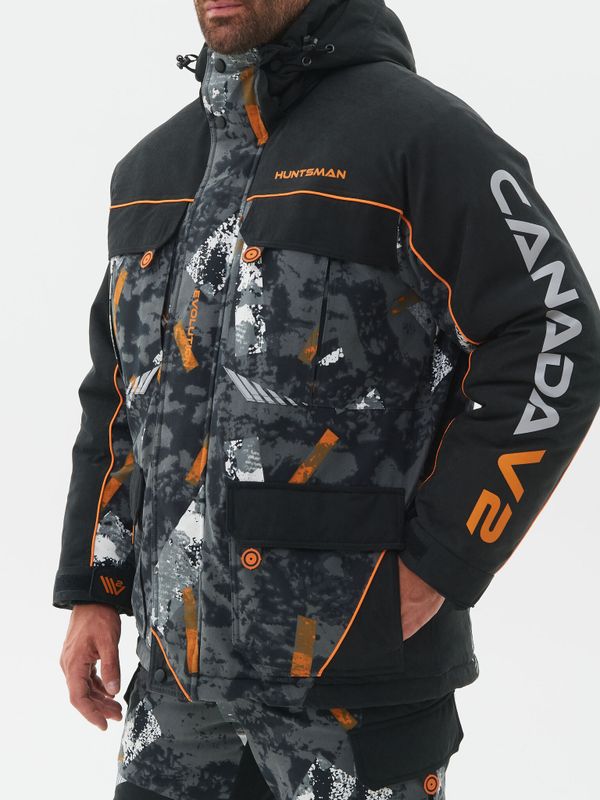 Костюм зимний Канада V-2 ткань Исландия цвет КМФ192/Черный