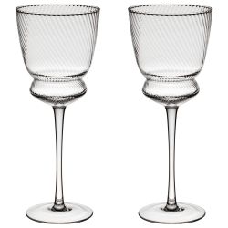 НАБОР БОКАЛОВ ДЛЯ ВИНА "TWIST & SHINE", 2 ШТ/380 МЛ
