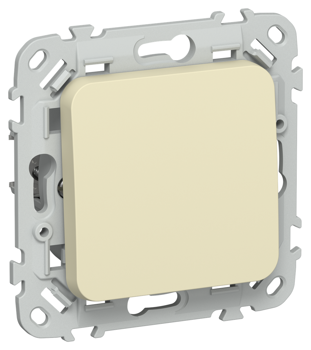 FLITE Выключатель 1-клавишный кнопочный 10А ВС11-2-0-ФлН навахо IEK