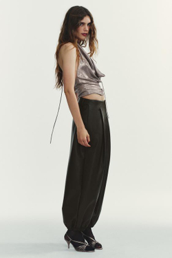 ZARA БРЮКИ-ДЖОГГЕРЫ, КОРИЧНЕВЫЙ