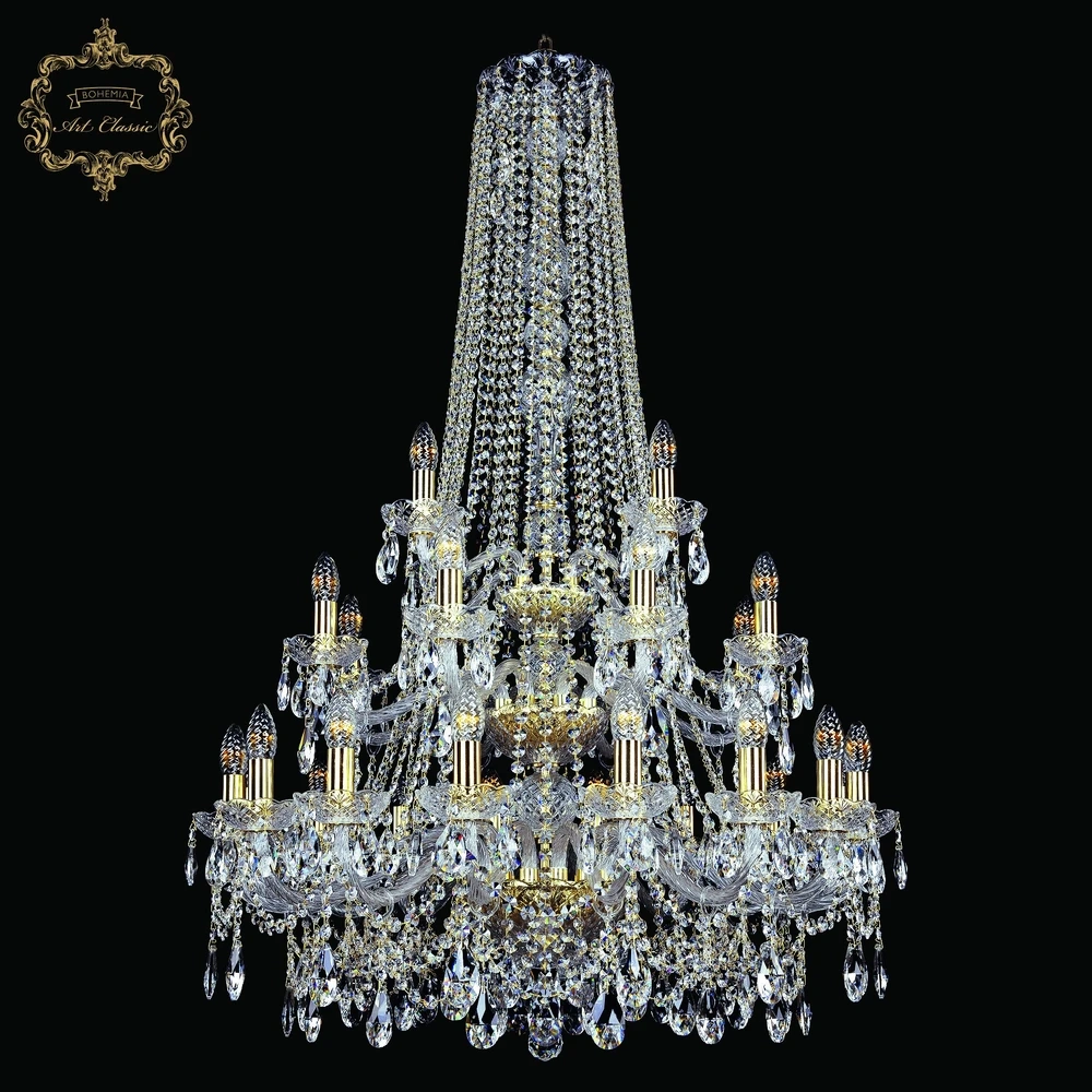 Подвесная люстра Art Classic 11.25 11.25.16+8+4.300.3d.h-128.Gd.Sp