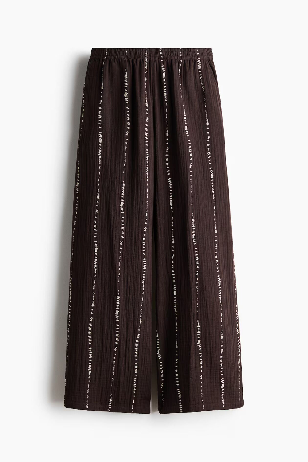 Брюки из муслина прямого кроя - H&M