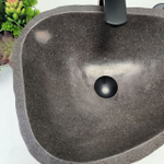 Раковина из речного камня RS-62822 (48*38*16) 56