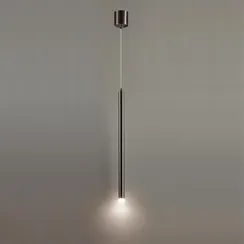 4375/3LA HIGHTECH ODL26 Подвесной светильник  никель/хрусталь. стекло/металл IP20 LED 3W 400Лм 3000K 220-240V FIANO