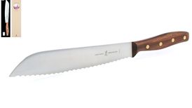 Кухонный нож для хлеба Windmuhlenmesser Grandmoulin, 240 мм (грецкий орех)