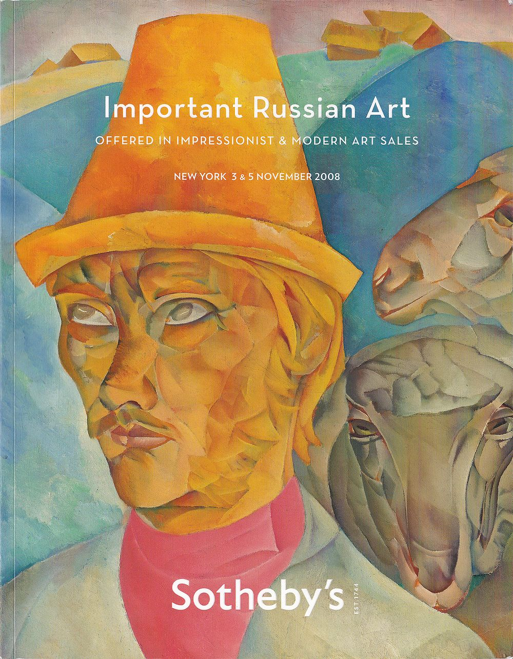 Каталог аукциона Sotheby's, Нью-Йорк, Исключительные работы русского искусства, представленные на торгах «Импрессионисты и модернисты» от 3 и 5 ноября 2008 года