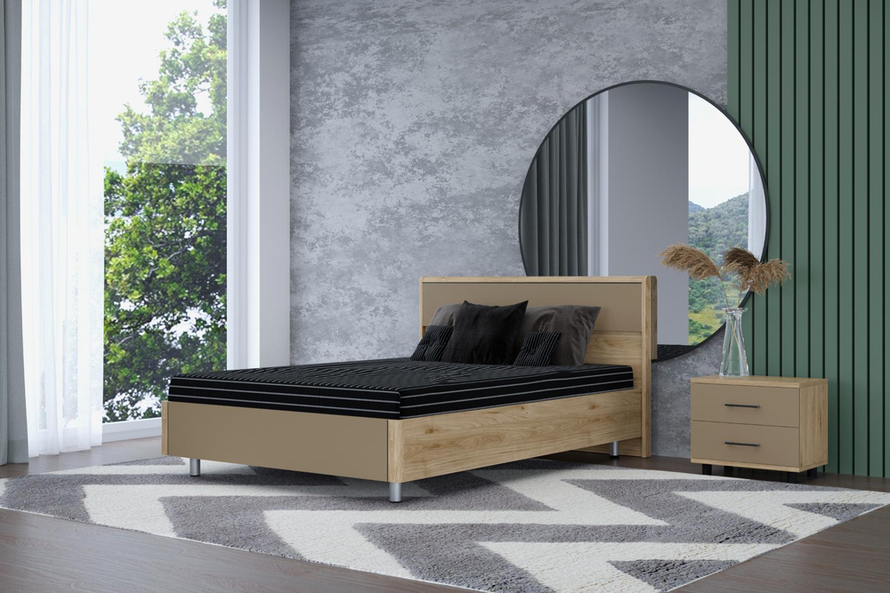 Кровать Грейс КР-5002 (1,4*2,0)