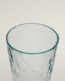 Zara Home стакан из пластика, цвет синий, 14 см