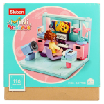 Конструктор блочный Слубан "Любимая комната" (8шт в шб.) (Арт. M38-B0791)