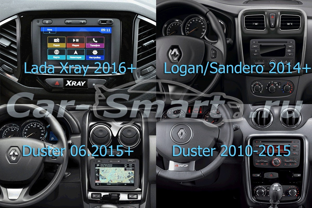 Магнитола для Renault Duster 1, Kaptur, Logan 2, Sandero 2, Nissan Terrano, Lada Largus 2021+, X-Ray (рамка-накладка взамен ШГУ) - Teyes SPRO+ монитор 9" IPS на Android 10, ТОП процессор, 4Гб+32Гб, 4G SIM-слот