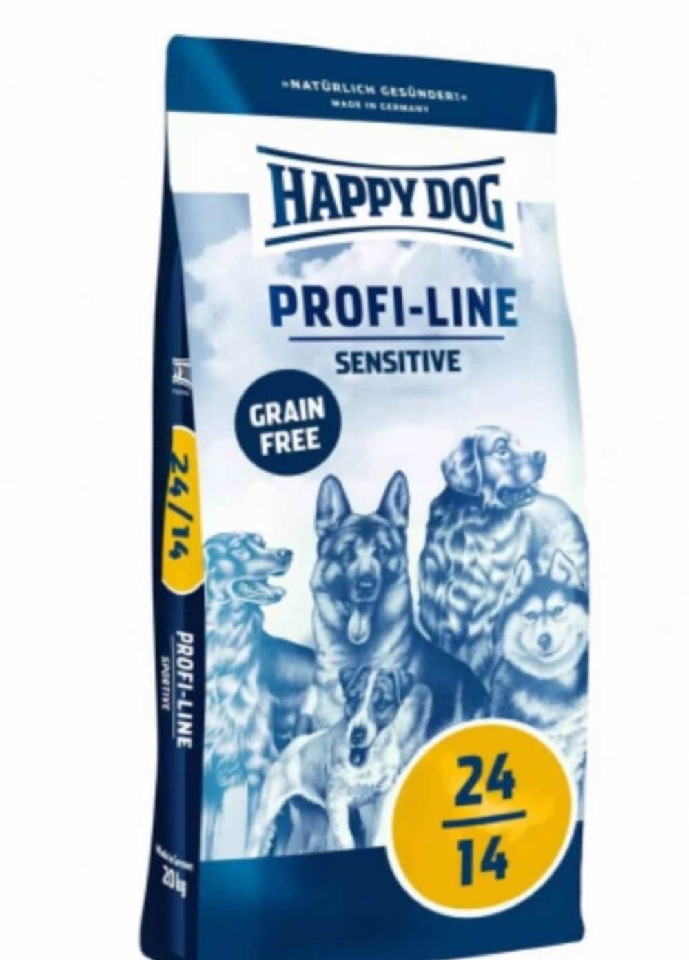 happy dog profi-line sensitive 24/14 20 кг