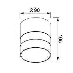 Светильник на штанге Mantra SALER 9101