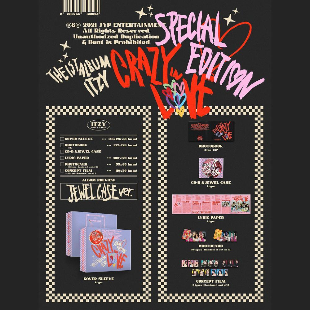 Альбом ITZY - CRAZY IN LOVE (Special edition)