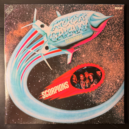 Scorpions ‎– Rock Galaxy 2LP (Германия 1980г.)