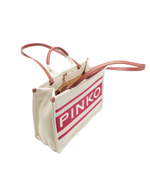 Сумка через плечо SHOPPER CANVAS RICICLATO + STA Pinko - кремовый(101964 A17K)