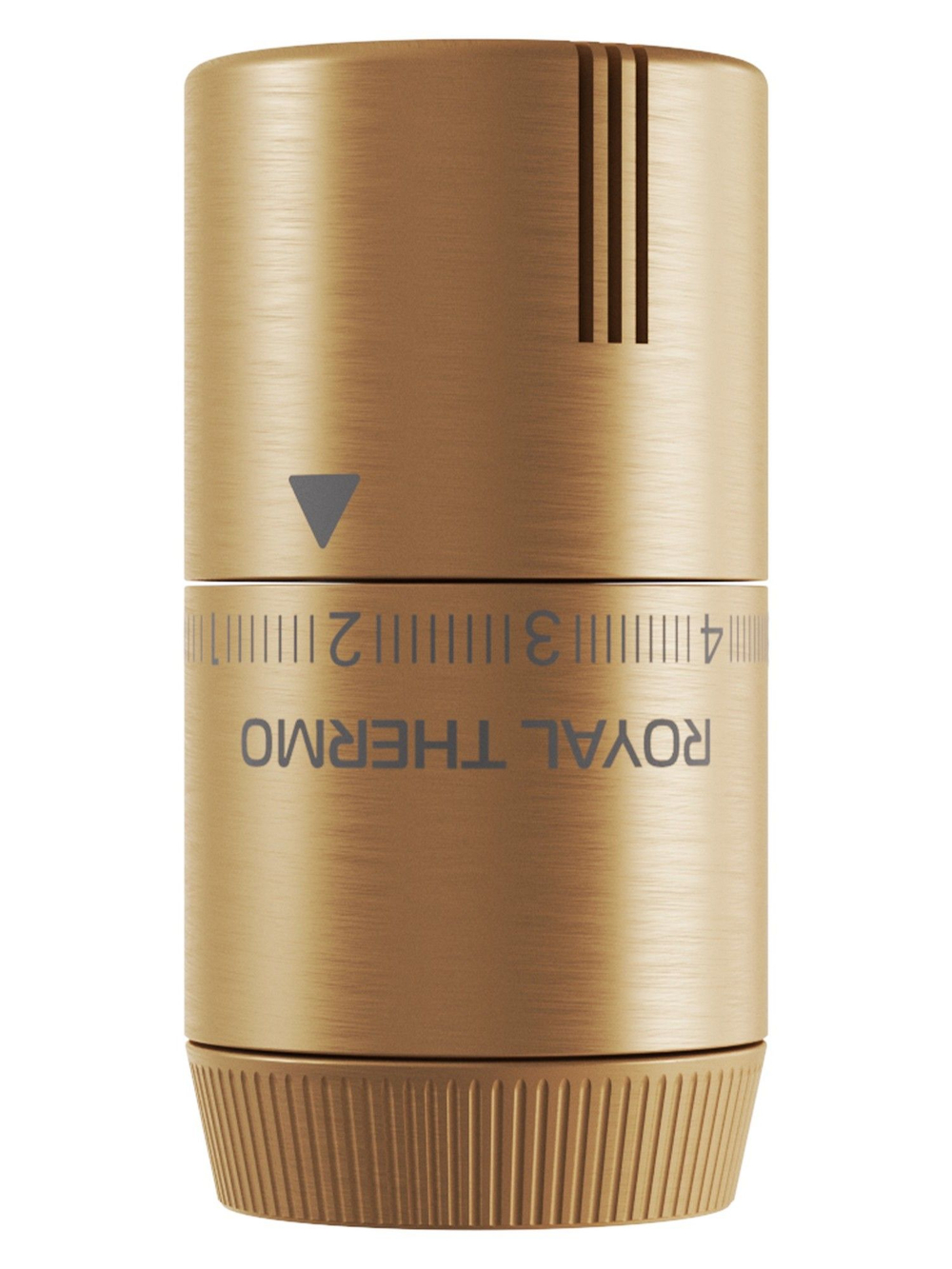 Термоголовка жидкостная Royal THERMO Design М30х1,5 золото матовый (RATHDN13015GM)