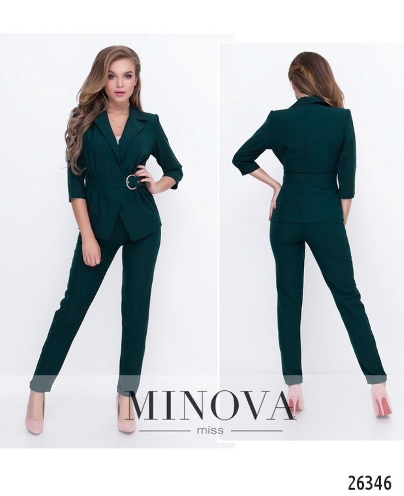 Костюм 1115-темно-зеленый Minova Костюм 1115-темно-зеленый Minova