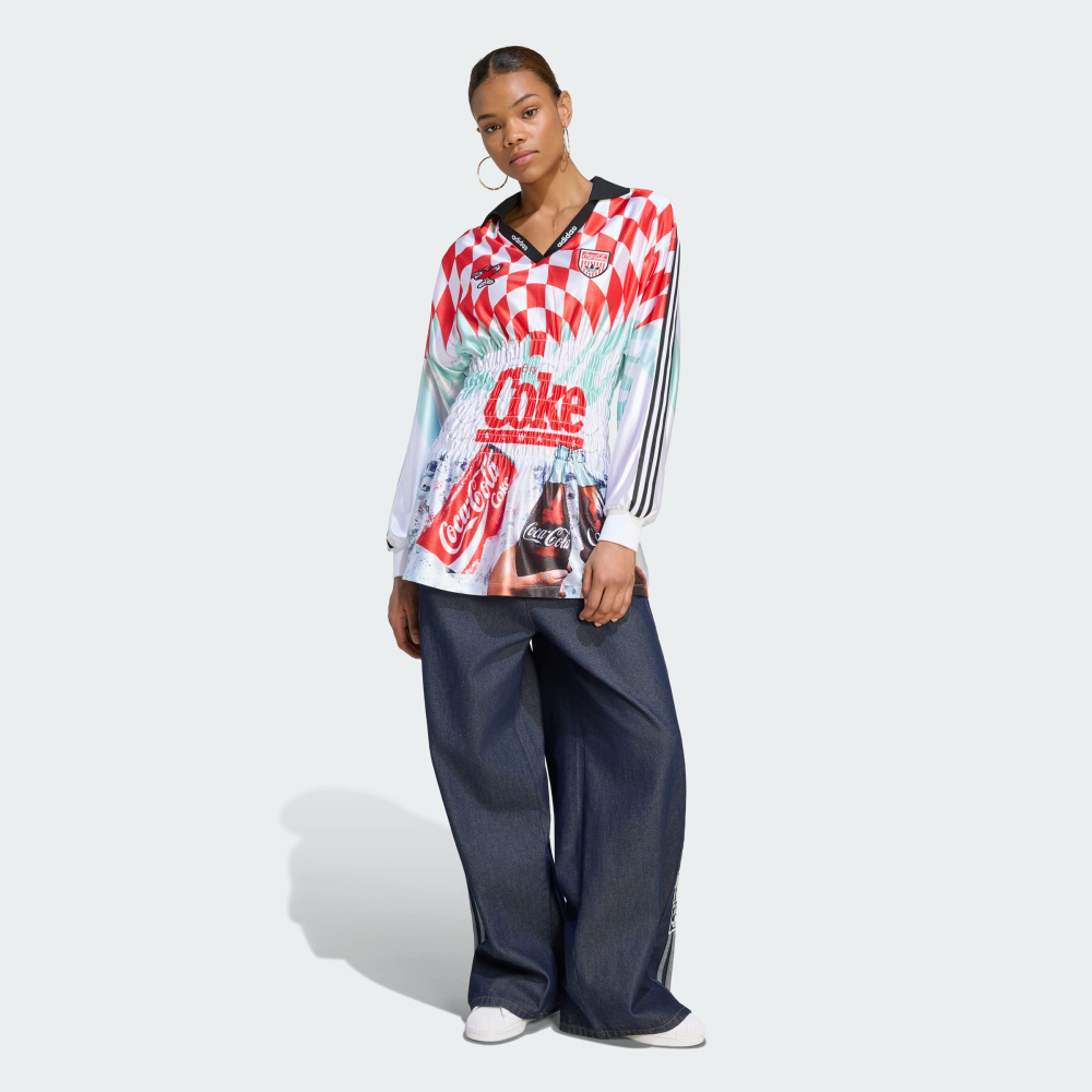 ADIDAS X COCA-COLA Футболка с вышивкой, разноцветный