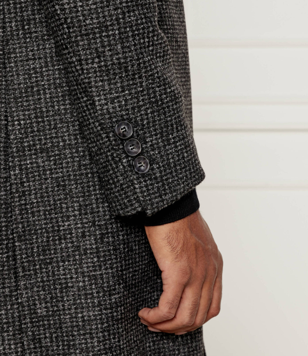 Пальто H-Hyde BOSS BLACK - серый(50528132)