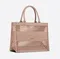 Сумка Dior Book Tote, модель маленького формата розовый