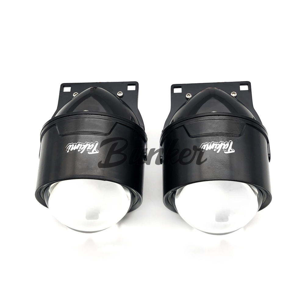 Светодиодные линзы Bi-Led модули для ПТФ Toyota TaKiMi GTR FOG 3.0" 6000K 12V