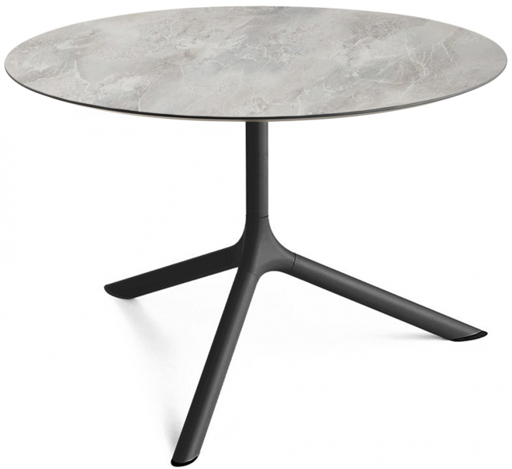 Столик ламинированный кофейный Scab Design Tripe Maxi, черный, каменный