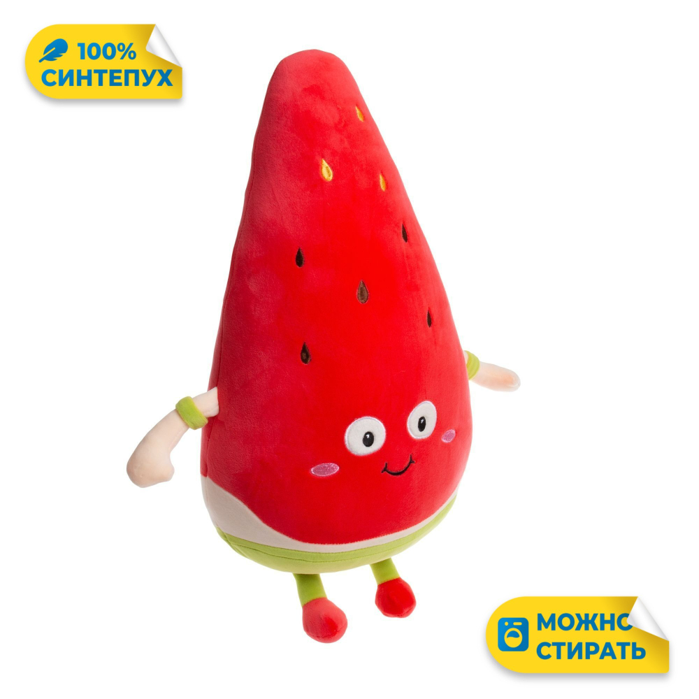 Мягкая игрушка Арбуз KiDWoW для сна для девочек, мальчиков, малышей в подарок
