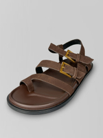 Сандали Bai Sen SY-018 замшевые с ремешками через палец