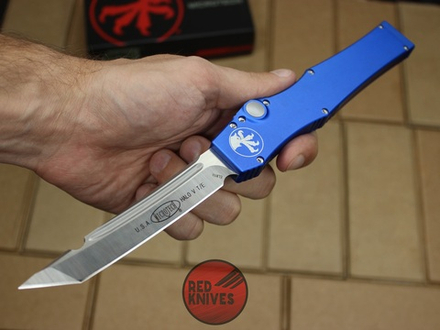 Нож Microtech Halo 5 T/E BLU 150-1TBLU