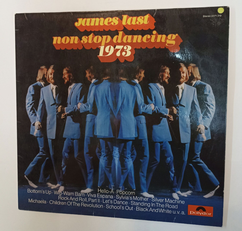 Винтажная виниловая пластинка LP James Last Non Stop Dancing 1973 (Germany 1973)