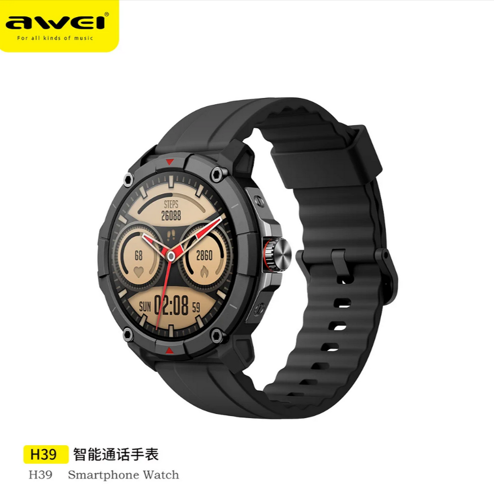 Смарт-часы Smart Watch Awei H39 (1.38") GPS Positioning