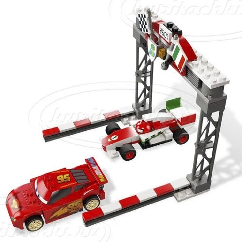Конструктор Тачки: Мировой Гран-При аналог  LEGO 8423