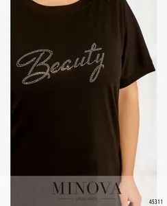 Футболка 2274-черный Minova