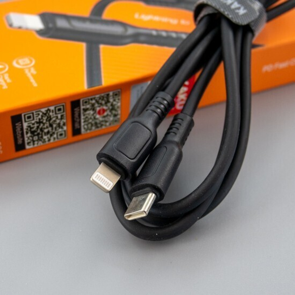 Lightning-Type C дата кабель KAKU KSC-536, 20W, 012506 Черный