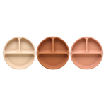 KeaBabies, силиконовые чашки для препарирования, с насадкой PrepGrip™, для детей 6–36 месяцев, терракотовый, 3 шт.