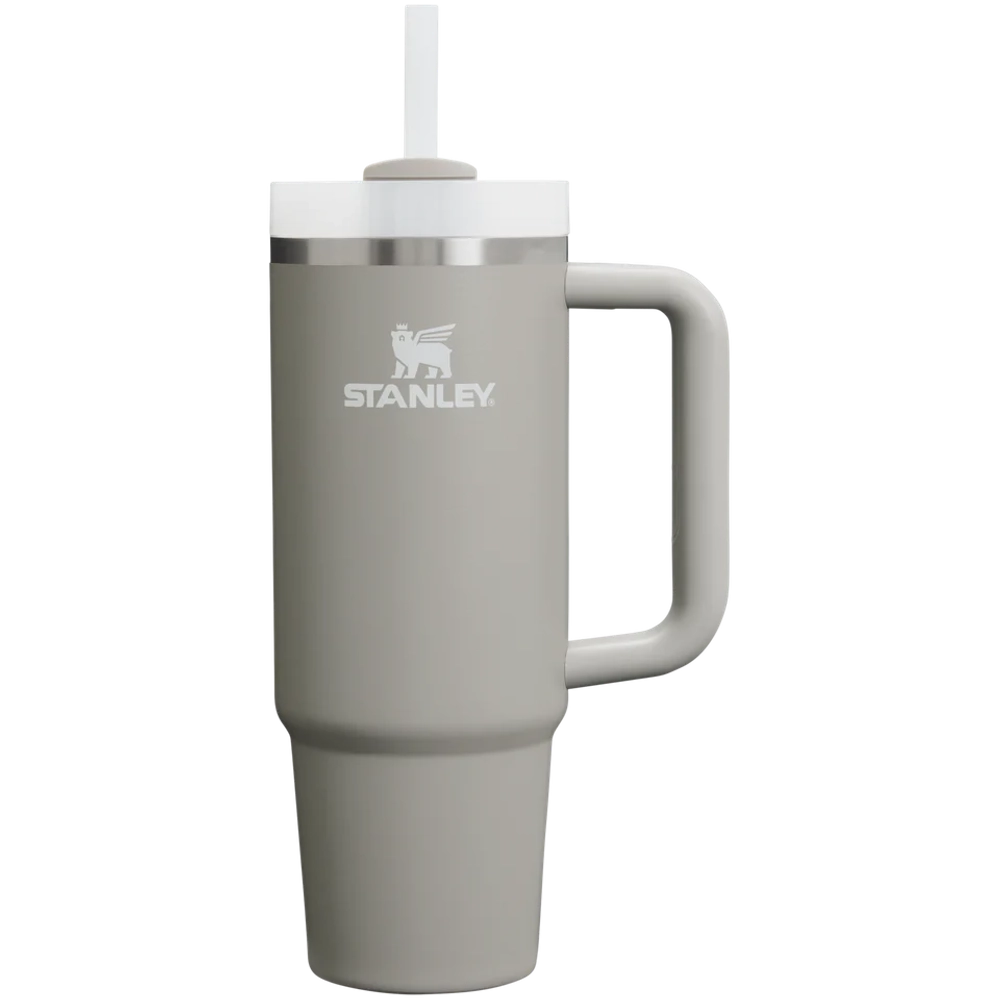 Термокружка Stanley Quencher H2.0 с трубочкой 0,887L серая