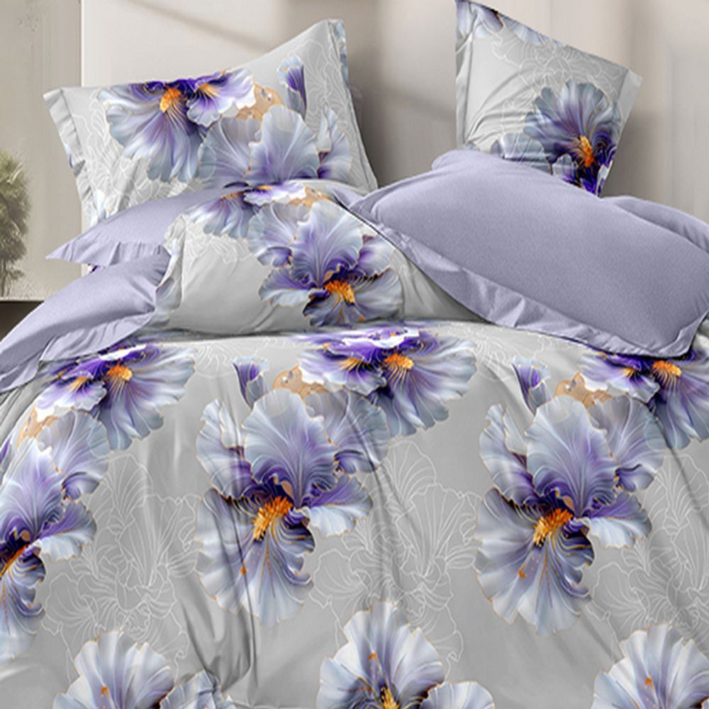 Комплект постельного белья "П37. 8034", поплин, 100% хлопок, Россия. Комплект постельного белья "П37. 8034", поплин, 100% хлопок, Россия.