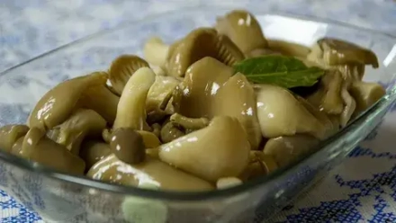 Грибы ассорти (опята/вешенки) маринованные 500г