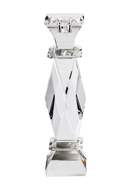 X1321121 Подсвечник хрустальный, 7*7*26см.