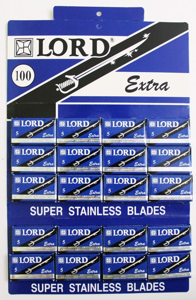 Lord лезвия Lord L.104 Extra Super Stainless 20х5 шт