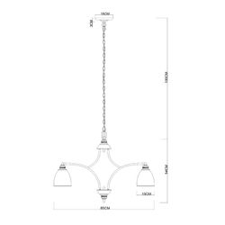 Подвесная люстра Arte Lamp