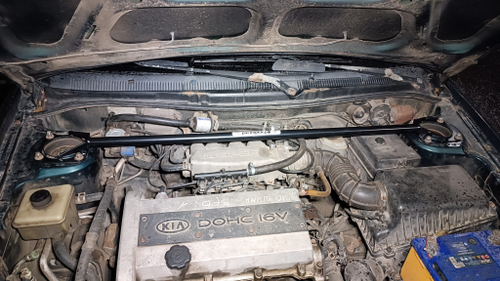 Распорка передних стоек (стаканов) Kia Spectra 1, Kia Shuma 1 (ПОД ЗАКАЗ)