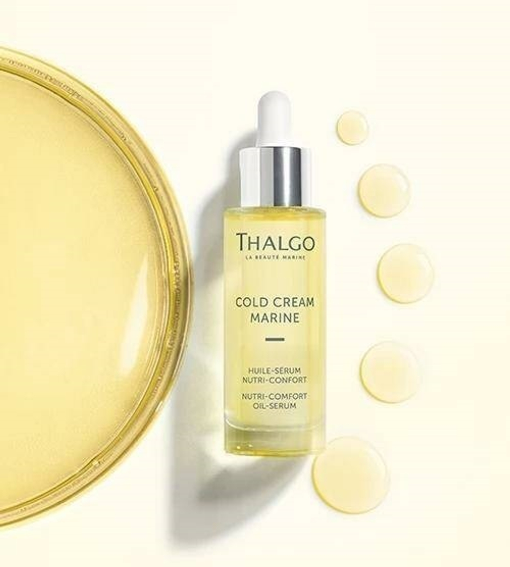 Thalgo Cold Cream Marine Масло-сыворотка для питания и комфорта кожи Nutri-Comfort Oil-Serum 30 мл