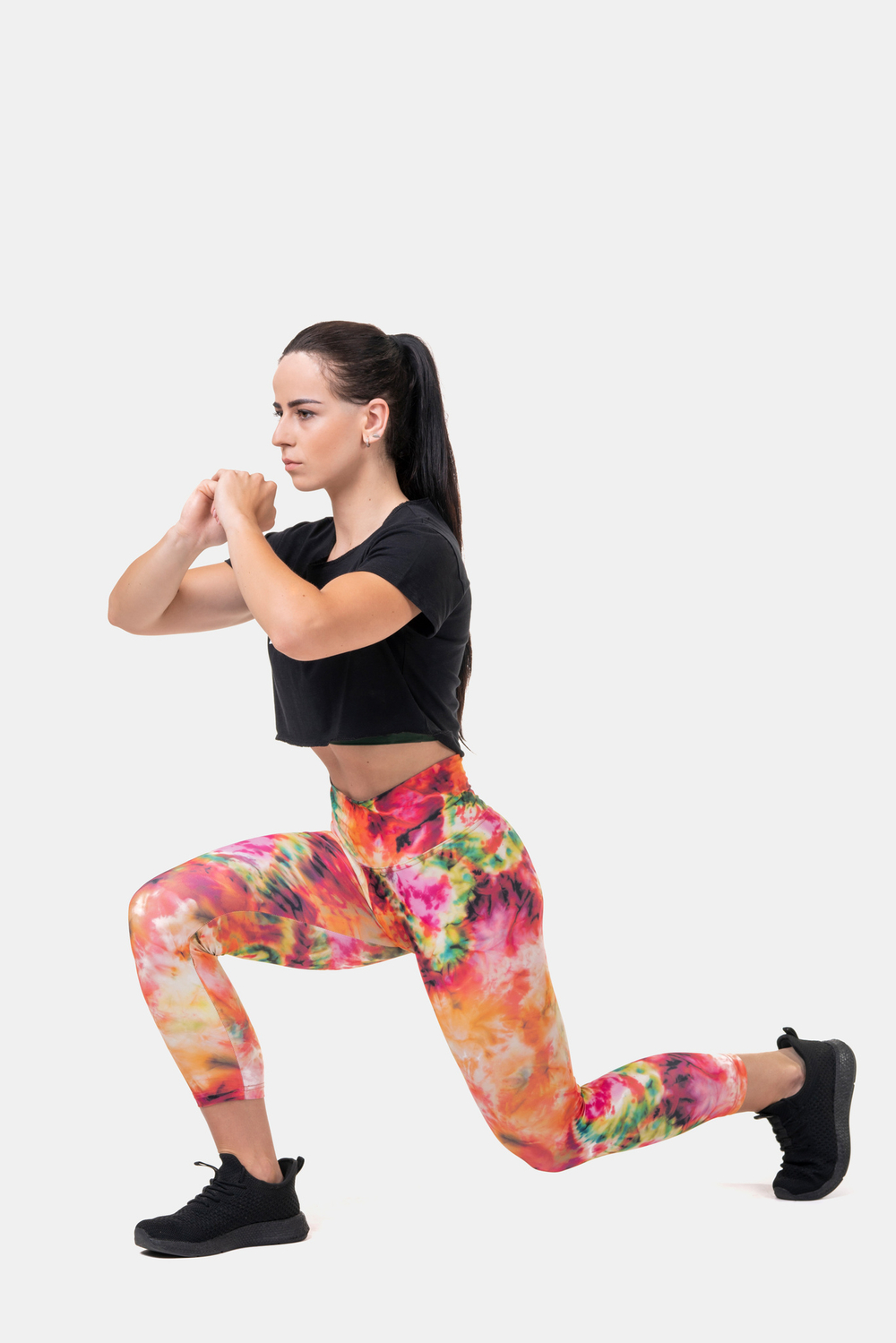Топ женский Loose Fit & Sporty Crop Top 583 Черный