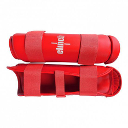 Защита голени Clinch Shin Guard Kick красная C522