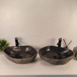 Раковина из речного камня ПАРА! RS-65475 57*42*15 0866