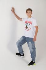 Фуфайка (футболка) для мальчика Карнавал-2 Виотекс МОЛОЧНЫЙ