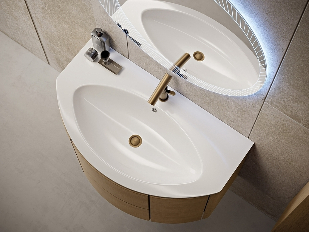 Зеркало Cezares 80 45053 с подсветкой круглое