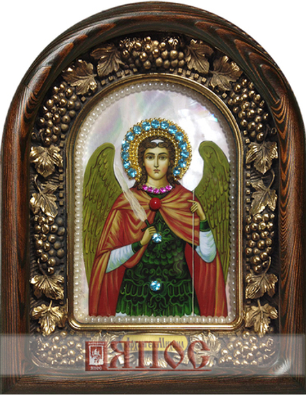 Икона Архангел Михаил бисер